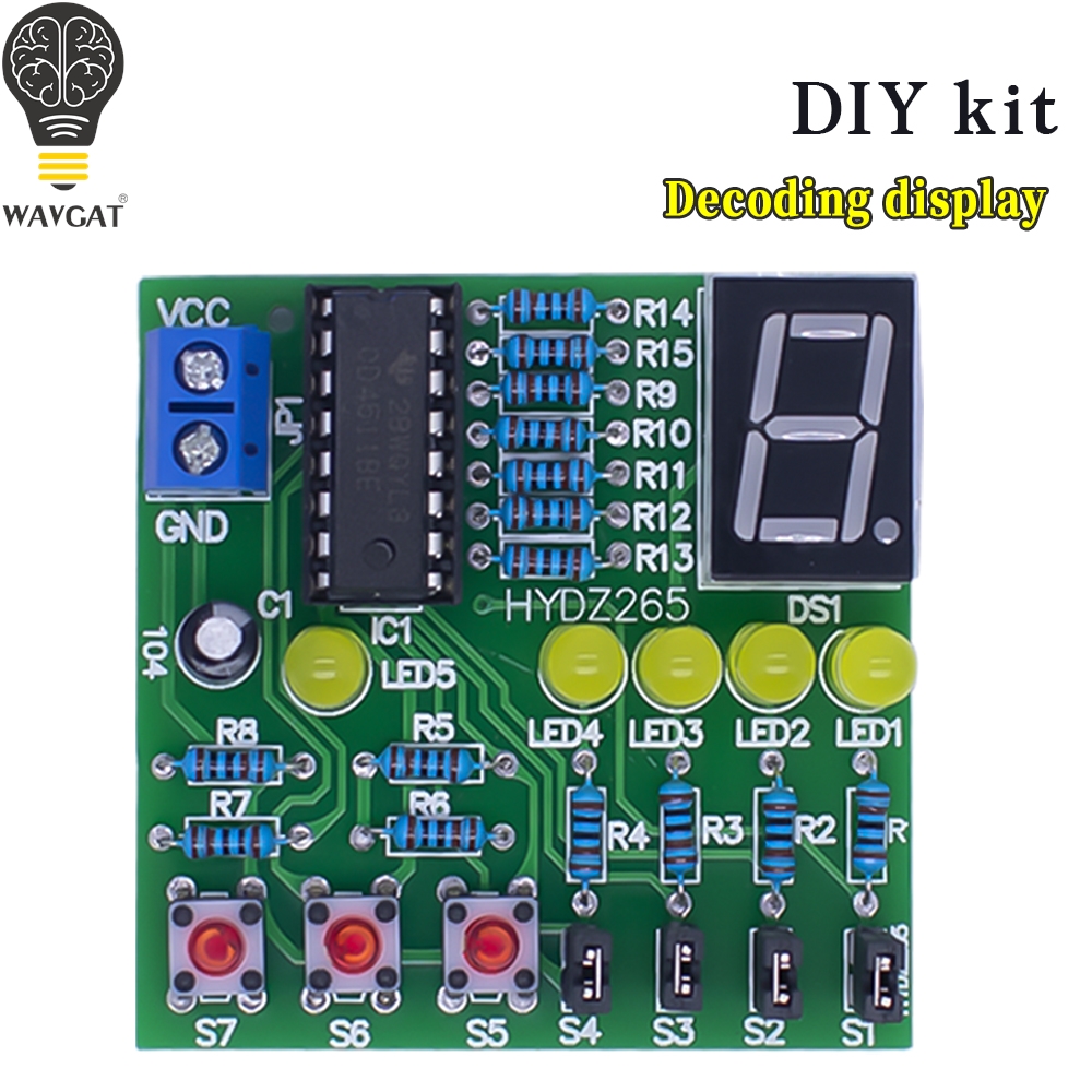 Diy Audio Electronics Kit - Decoding Display Electronic Manufacturing Loose Parts