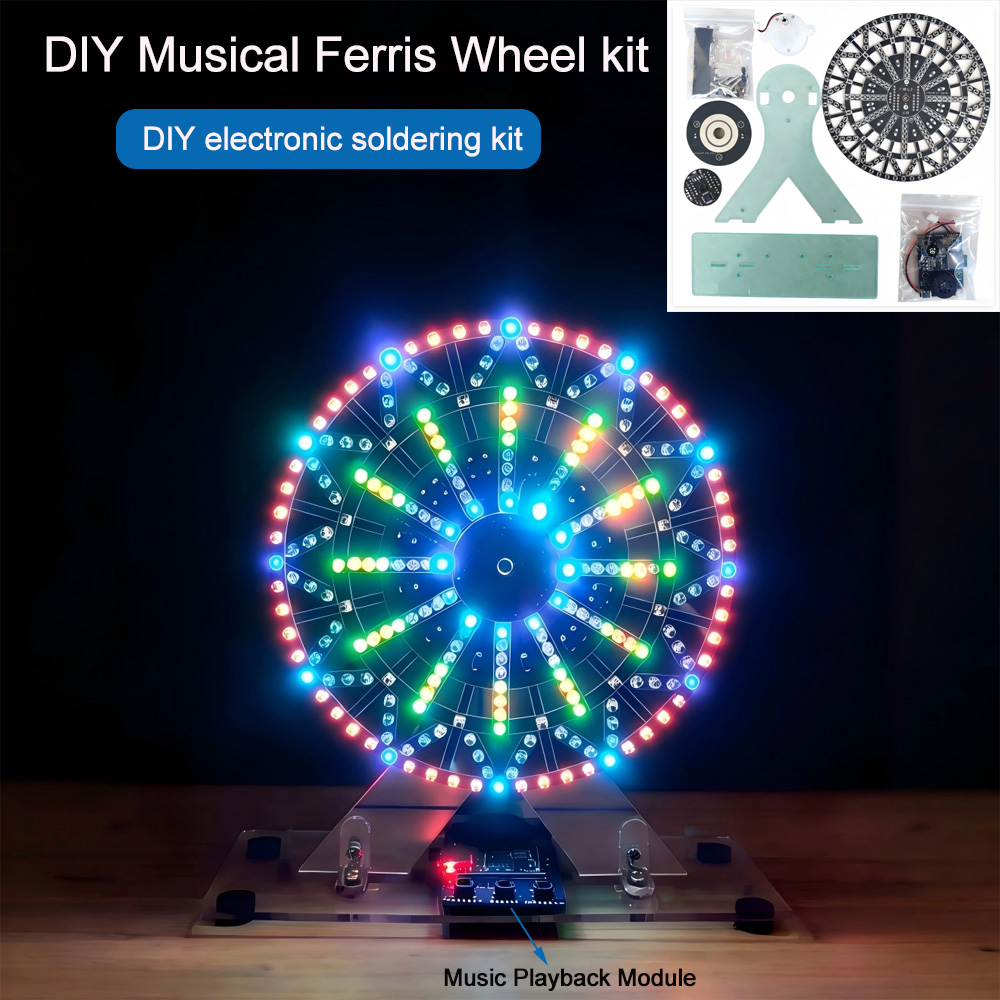 Diy electronic kits LED-Lit Mu - Diy Electronics Project Kit 评论和价格
