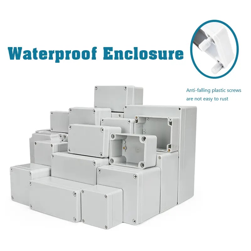 IP67 Grey/Clear Cover Outdoor  - Diy Electronics Box 评论和价格